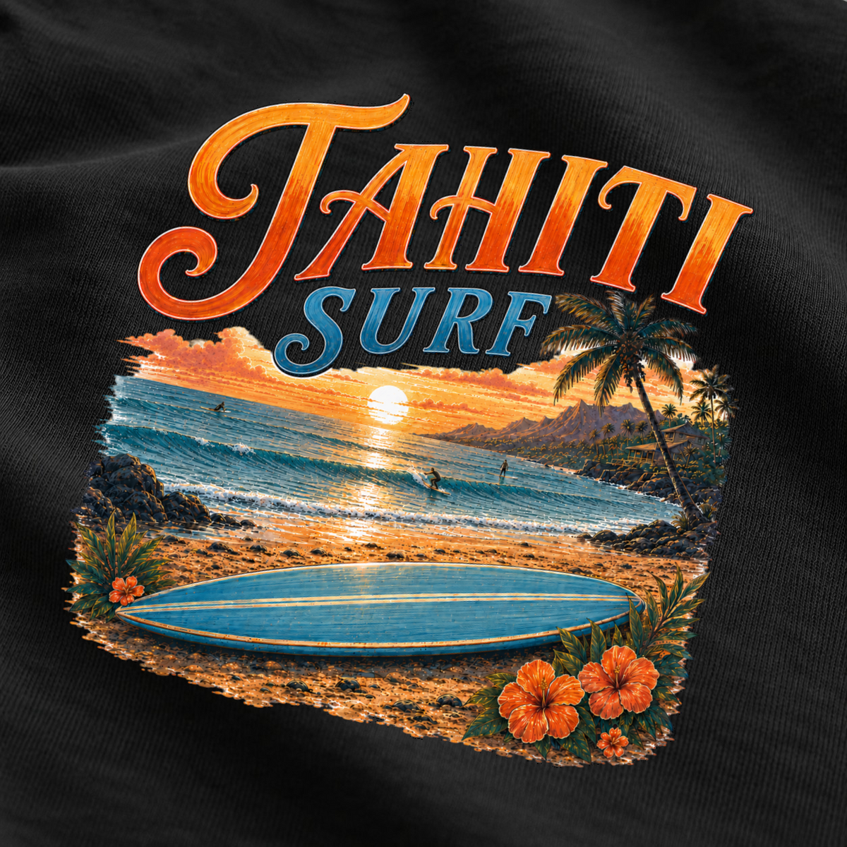 Tahiti Surf – Sunset Paradise