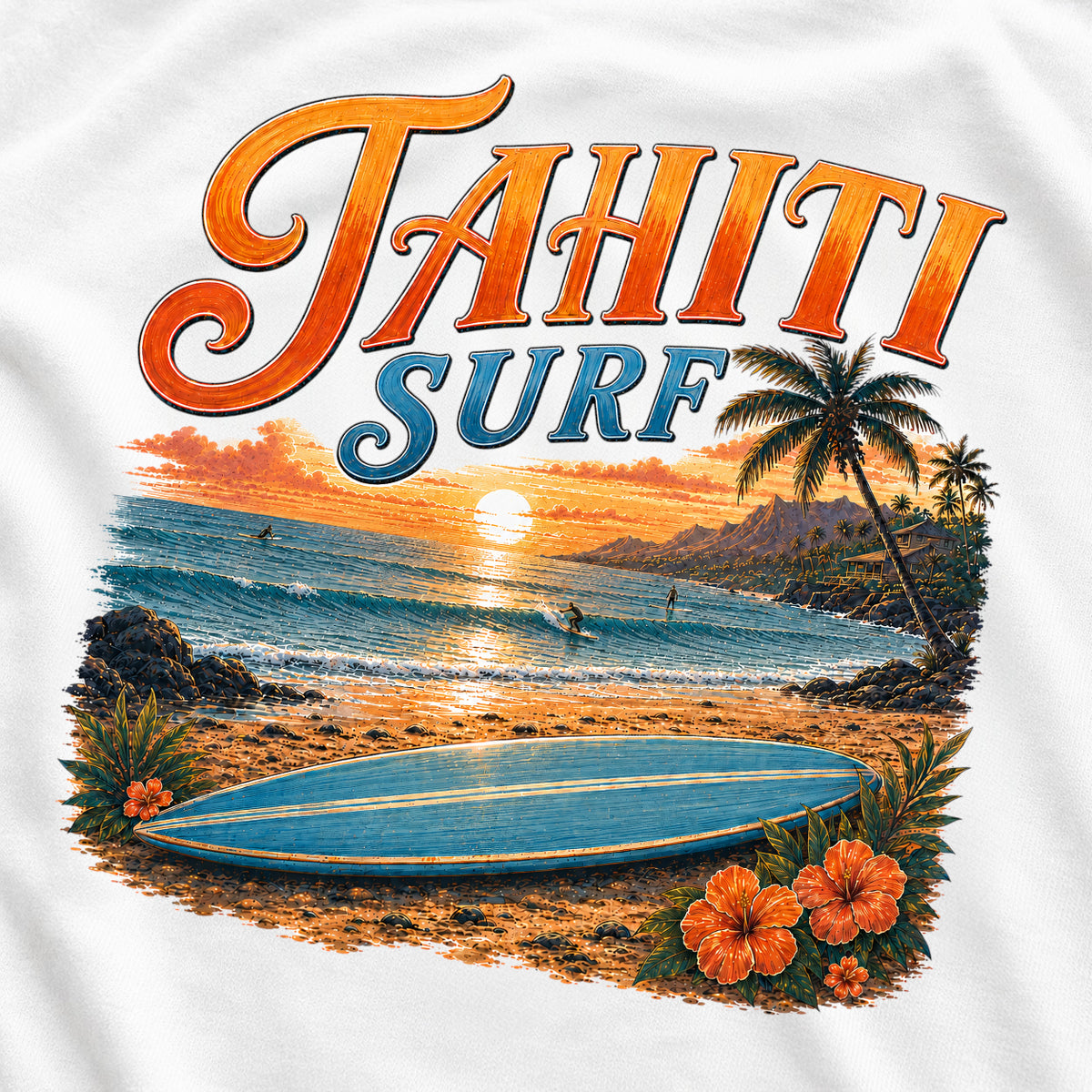 Tahiti Surf – Sunset Paradise