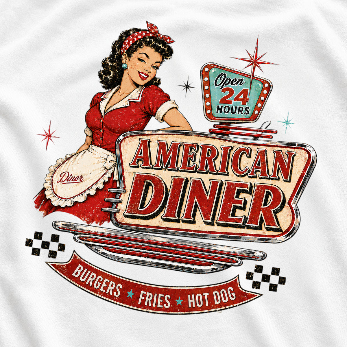 American Diner – Burgers Fries Hot Dog