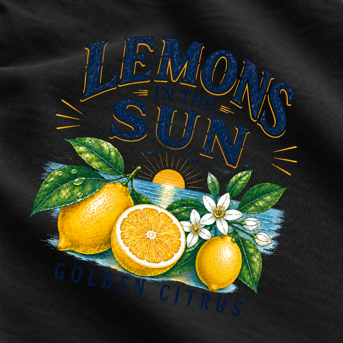 Lemons in the Sun – Golden Citrus