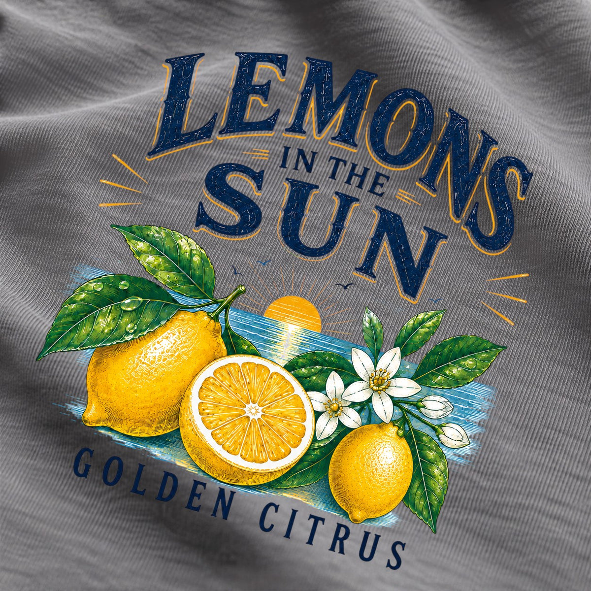 Lemons in the Sun – Golden Citrus