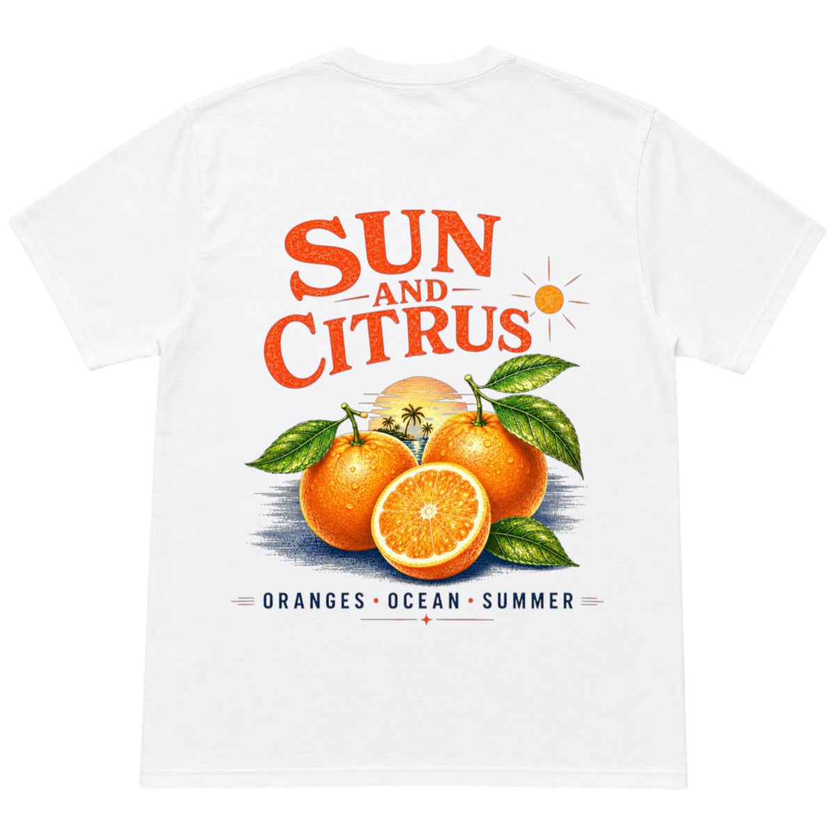 Sun and Citrus – Oranges Ocean Summer