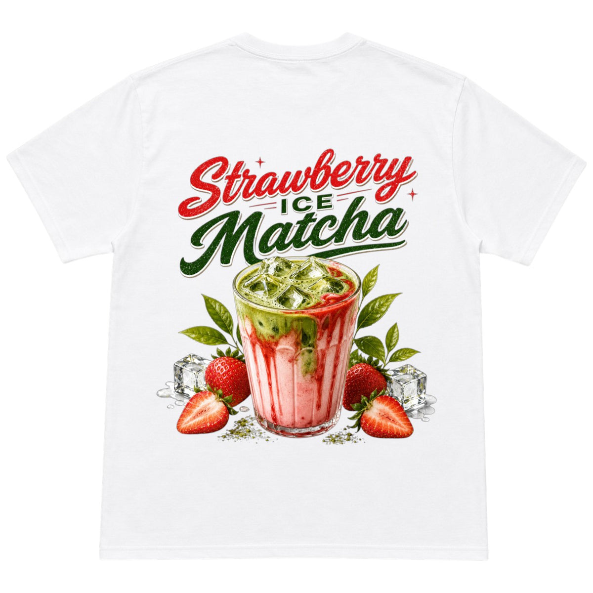 Strawberry Ice Matcha