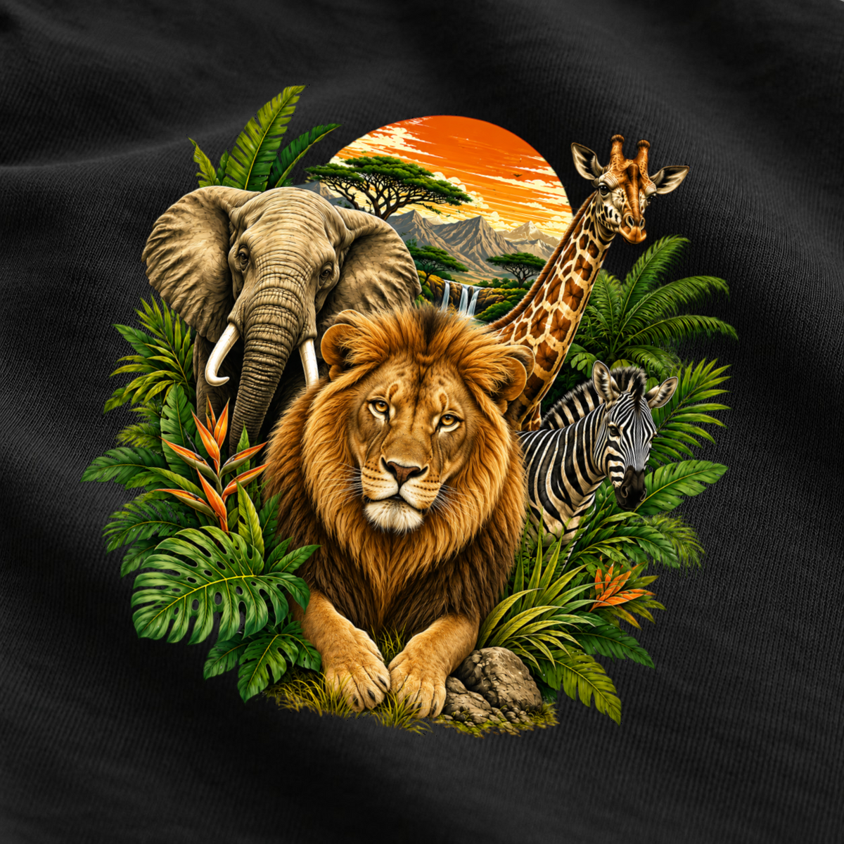 Safari Wildlife – African Sunset