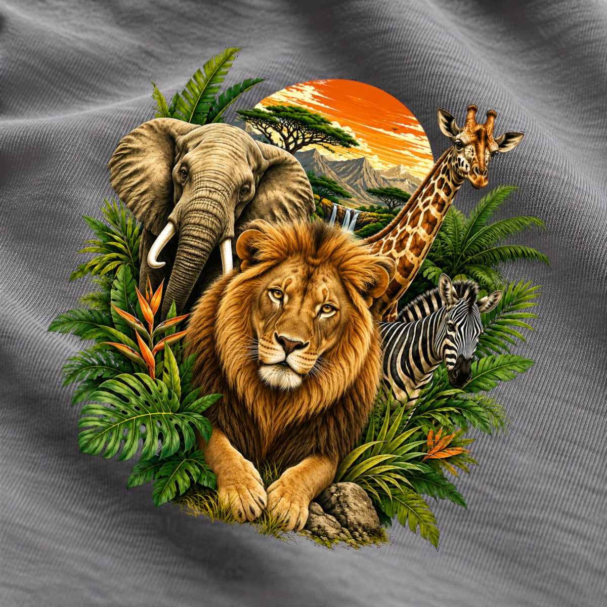 Safari Wildlife – African Sunset